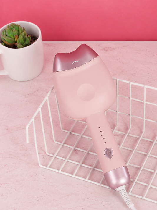 Rizador de pelo con forma de pata de gato,Ondas perfectas y duraderas sin esfuerzo: la tecnología que protege tu cabello con el diseño más adorable.