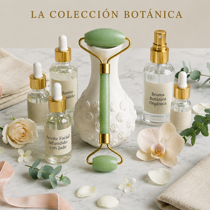 Rodillo de Jade para masaje Facial,El secreto natural para tu rutina: relaja los músculos faciales, activa la circulación y potencia la absorción de tus sérums."